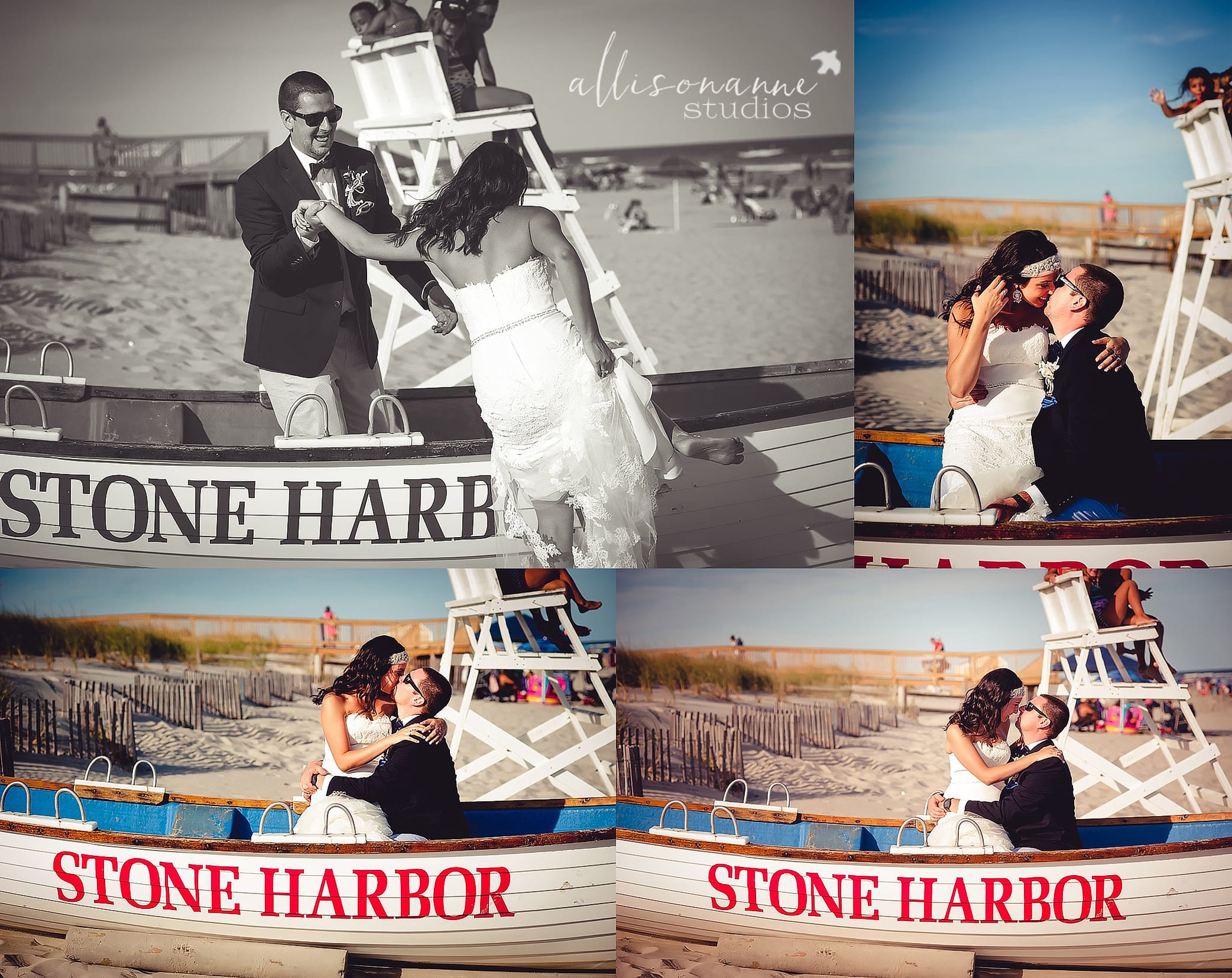 Best wedding Photographer South Jersey, bridal headband, beach wedding, Jersey Shore, Stone Harbor, 80 South Productions, AllisonAnne Studios, lovebirds, Hammonton, Allison Gallagher