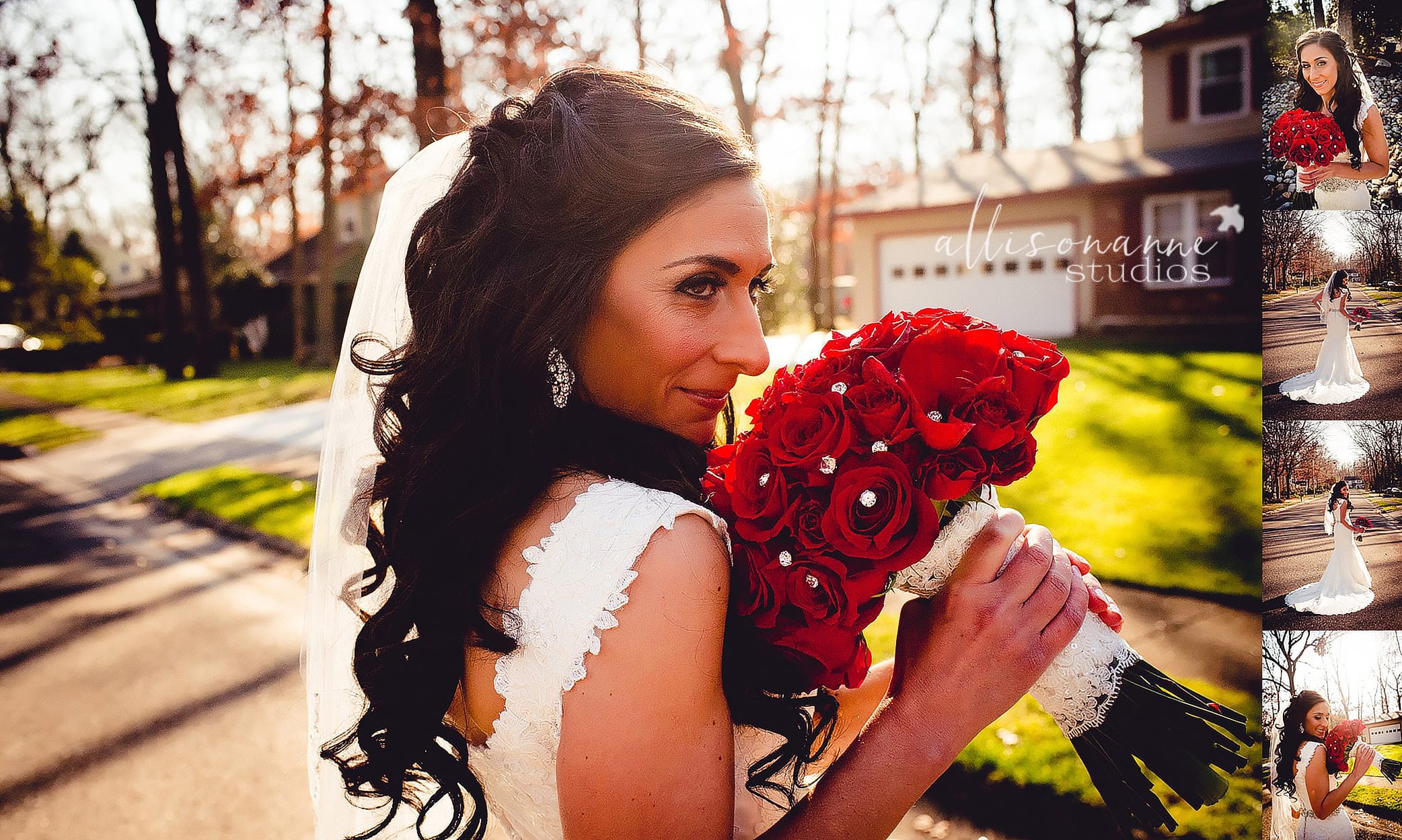 Carriage House, South Jersey, best Photographer South Jersey, Grandma, love, AllisonAnne Studios, Allison Gallagher, Hammonton, The Dance Connection, Winter Wedding, Donny, Holly, Red Bridesmaid Dresses, Faux Fur Bridal Jacket